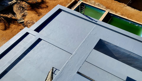 Flat Concrete Roof Waterproofing
