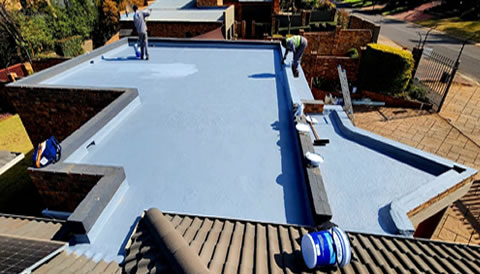 Flat Roof Slab Waterproofing Concrete