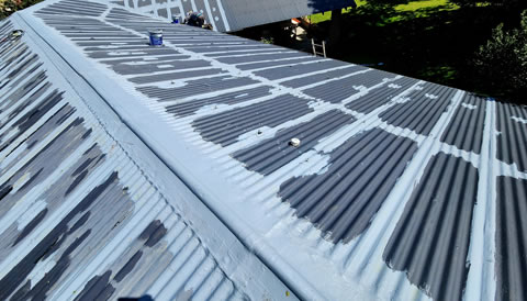 Metal Roof Sheeting Painting
