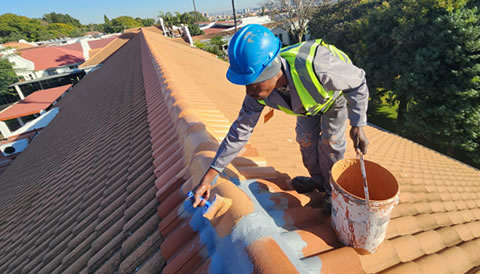 Tile roof waterproofing