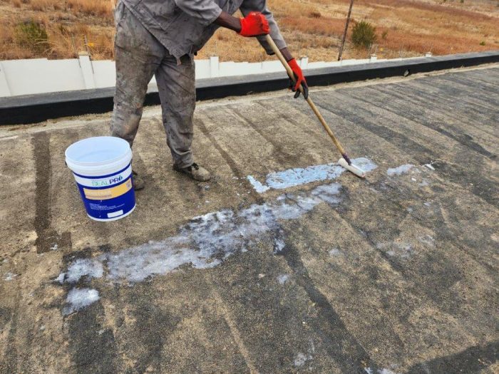 ArmTec HyperFlex Waterproofing System on New Concrete Slab5