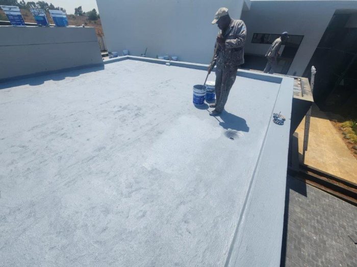 ArmTec HyperFlex Waterproofing System on New Concrete Slab8