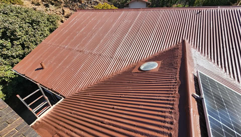 Service Metal Roof Painting