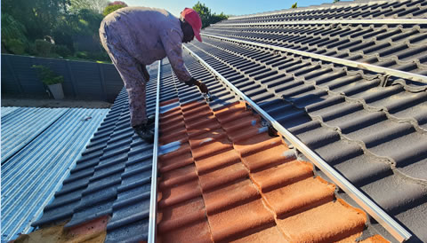 Service Tile Roof Painting