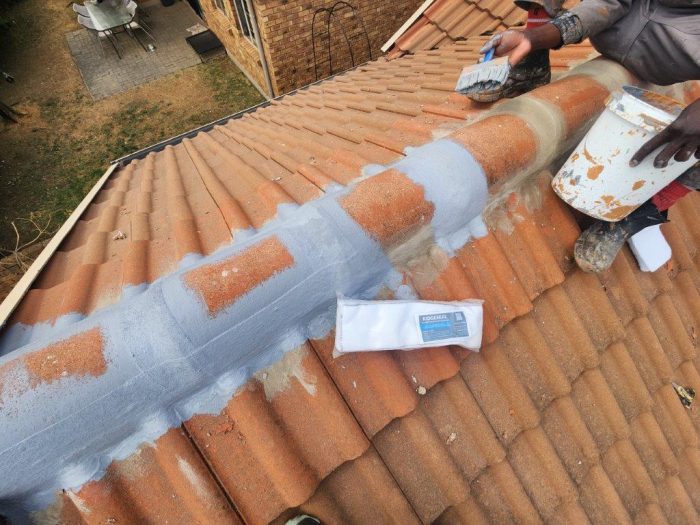 Bishops Roof Ridge Waterproofing+Painting 5