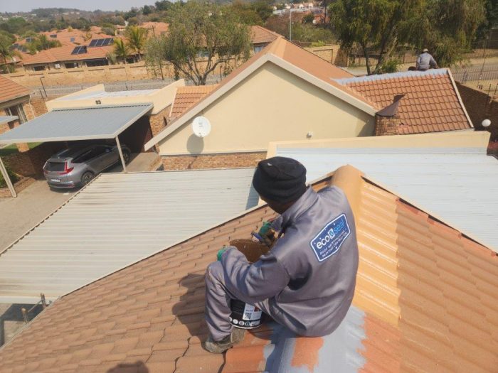 Bishops Roof Ridge Waterproofing+Painting 7