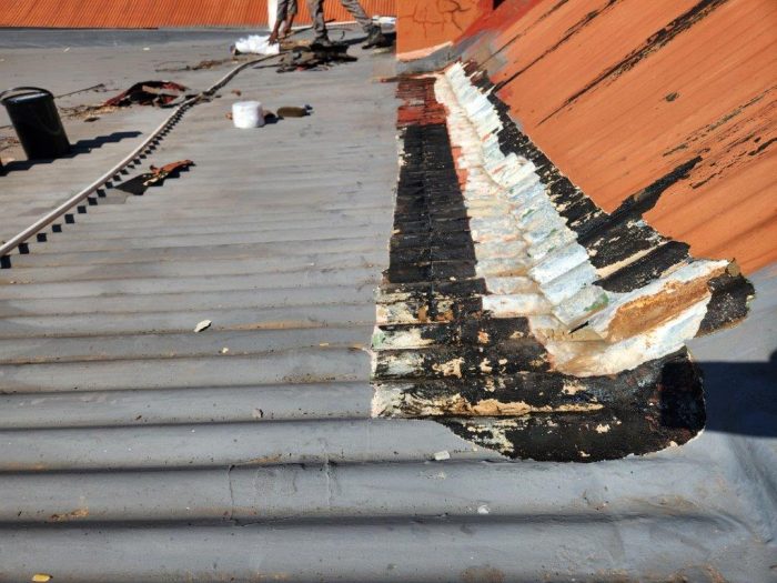 Office Metal Roof Painting 4