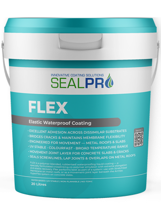 FLEX HIGHLY FLEXIBLE ELASTIC WATERPROOF COATING