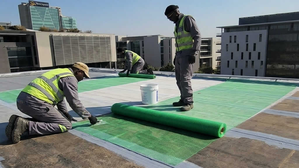 ArmTec Mesh in the Torch-On Renewal & Waterproofing Repair