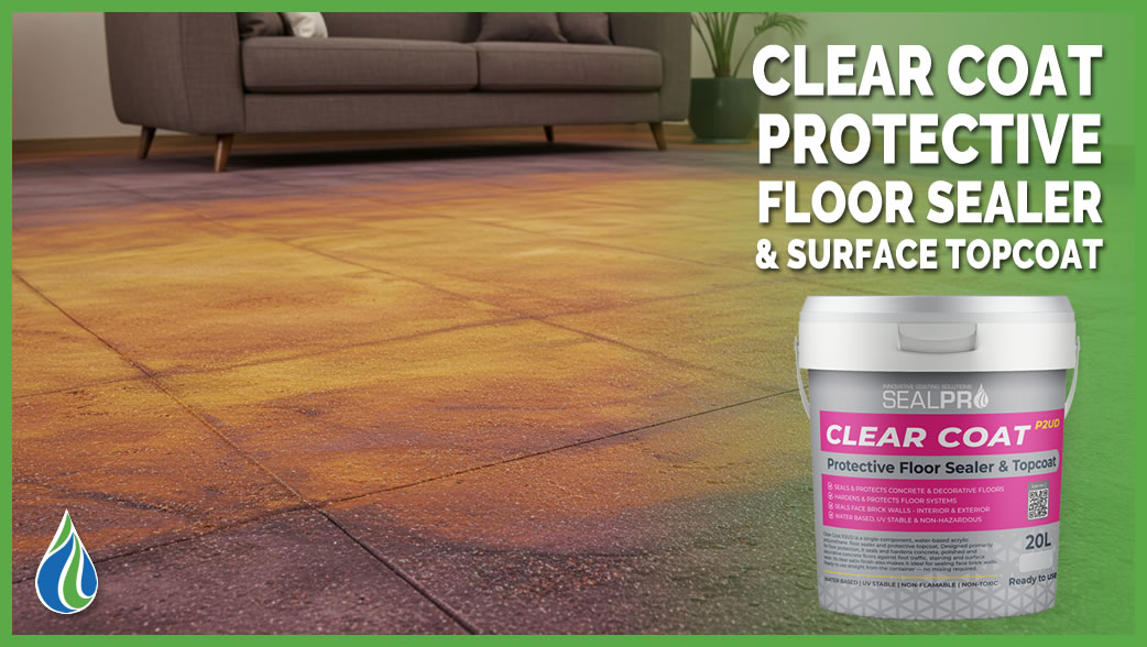 CLEAR COAT P2UD - Protective Floor Sealer & Surface Topcoat