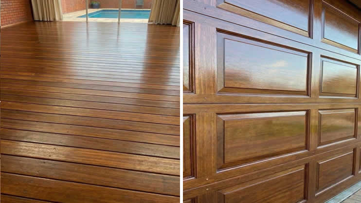 Sealing Wood Surfaces with Clear Coat P2UD