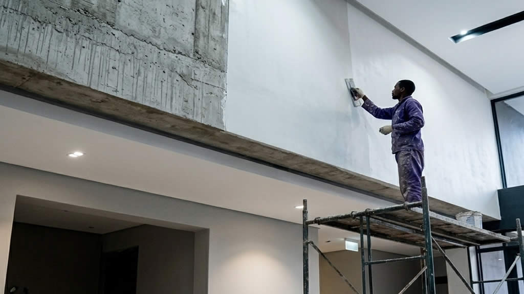 Skim Plaster Finish on Walls & Concrete - PosiScreed