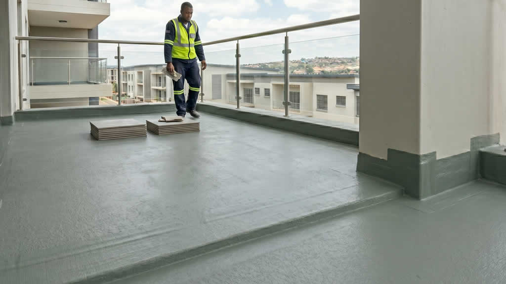 Balcony Waterproofing & Tiling