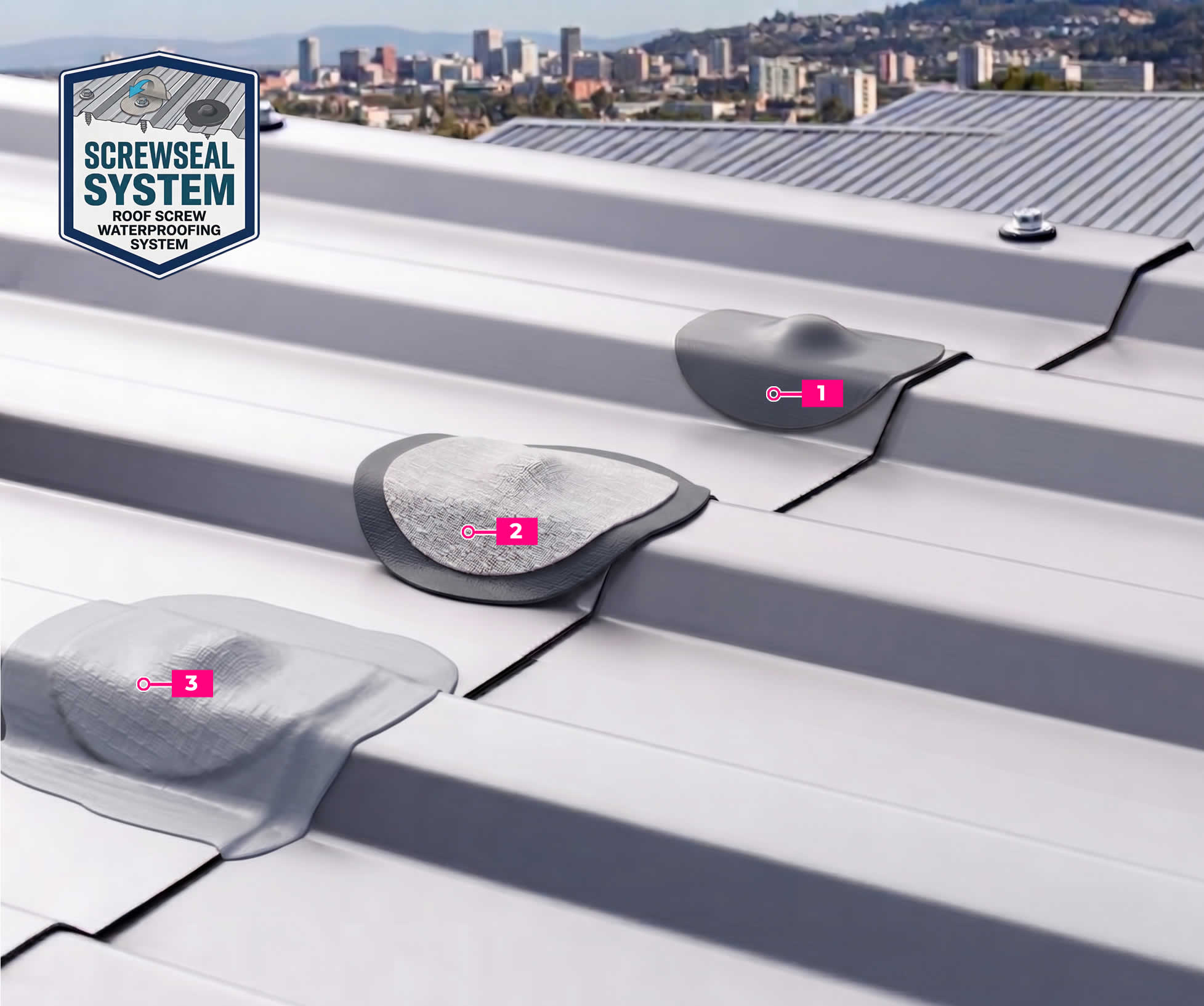 ScrewSeal Waterproofing System