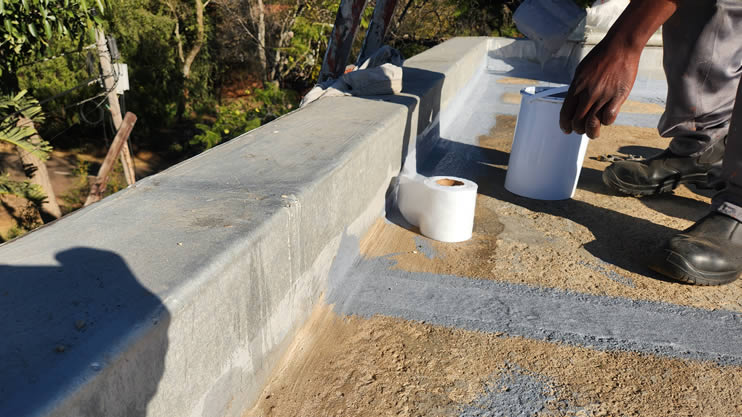 StretchSeal Flashing Turnup Waterproofing