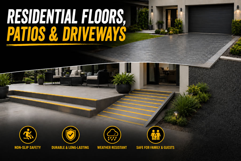 GripGuard Residential Floors, Patios & Driveways