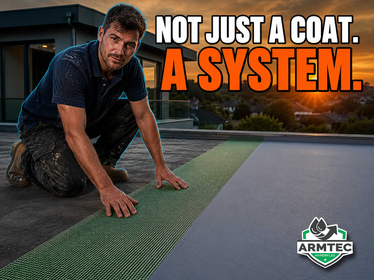 Not just a coat a waterproofing system Not just a coat a waterproofing system