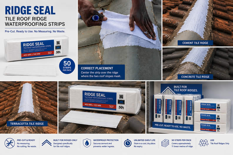 What are RidgeSeal Strips